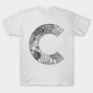 Zentangle C T-Shirt